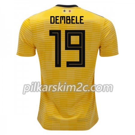 Koszulka Belgia Dembele 19 Precz Mistrzostwa Świata 2018 - Koszulki Piłkarskie